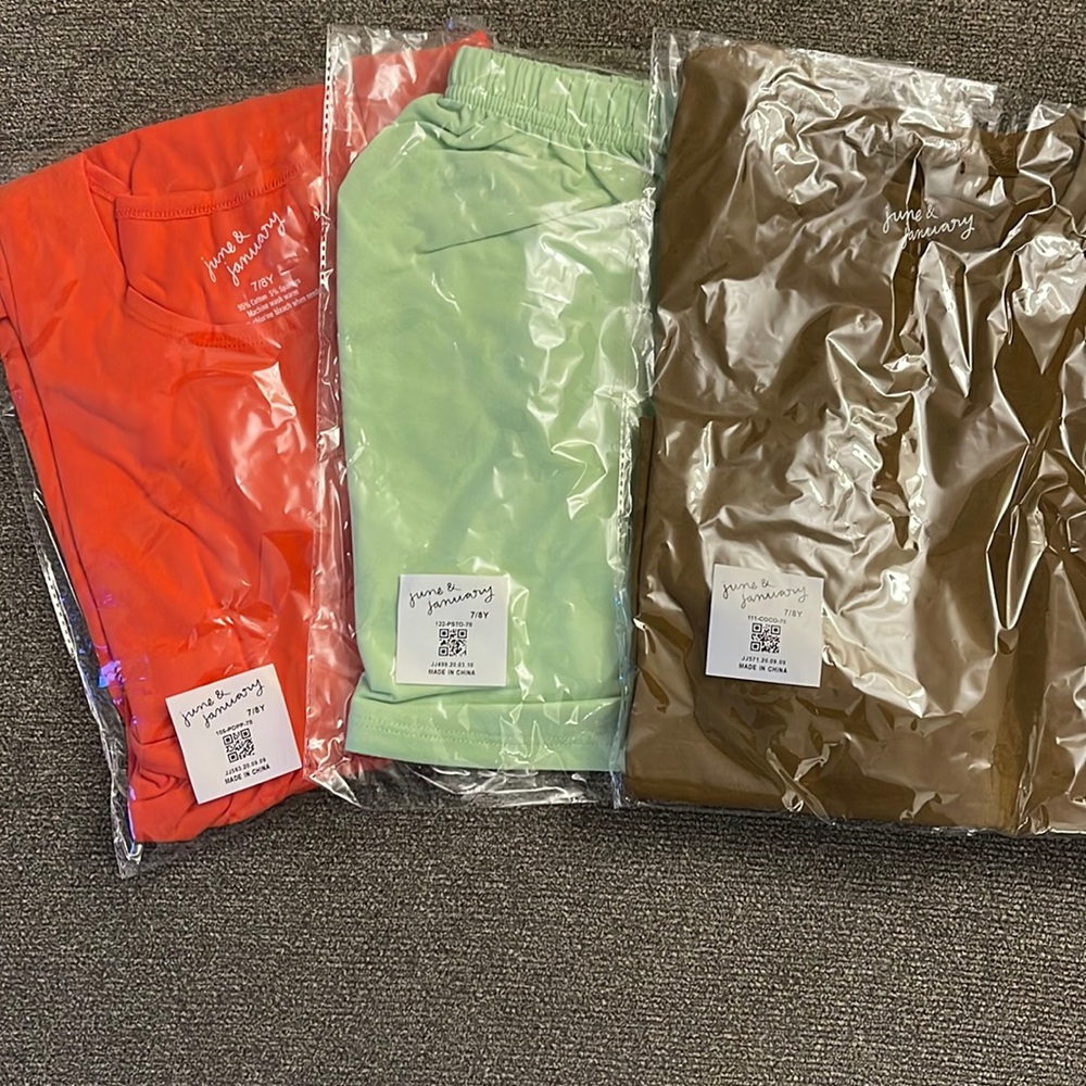 New in bag June&January sz 7/8